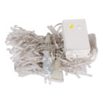 85800 Διακοσμητική Κουρτίνα 3 x 2 Μέτρα με Controller 8 Προγραμμάτων Φωτισμού - Επεκτεινόμενη 240 LED 6W AC 230V με Διάφανο Καλώδιο & Πρίζα Schuko IP20 Θερμό Λευκό 3000K Μ3 x Υ2m - Image 3