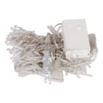 85801 Διακοσμητική Κουρτίνα 3 x 2 Μέτρα με Controller 8 Προγραμμάτων Φωτισμού - Επεκτεινόμενη 240 LED 6W AC 230V με Διάφανο Καλώδιο & Πρίζα Schuko IP20 Ψυχρό Λευκό 6000K Μ3 x Υ2m - Image 3