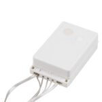 85801 Διακοσμητική Κουρτίνα 3 x 2 Μέτρα με Controller 8 Προγραμμάτων Φωτισμού - Επεκτεινόμενη 240 LED 6W AC 230V με Διάφανο Καλώδιο & Πρίζα Schuko IP20 Ψυχρό Λευκό 6000K Μ3 x Υ2m - Image 5