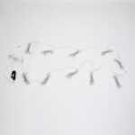 85803 Διακοσμητική Κουρτίνα 3 x 3 Μέτρα με Controller 8 Προγραμμάτων Φωτισμού - Επεκτεινόμενη 300 LED 8W AC 230V με Διάφανο Καλώδιο & Πρίζα Schuko Αδιάβροχη IP67 Θερμό Λευκό 3000K Μ3 x Υ3m - Image 4