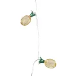 GloboStar® 85806 Διακοσμητική Γιρλάντα Pineapple Lamp 2 Μέτρα με Διακόπτη On/Off - 10 LED 1W με Μπαταρίες 2xAA & Διάφανο Καλώδιο IP44 Θερμό Λευκό 3000K Μ2m - Image 3