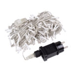 85836 Διακοσμητική Γιρλάντα 23 Μέτρα με Controller 8 Προγραμμάτων Εναλλαγών Φωτισμού - Επεκτεινόμενη 200 LED 3.6W AC 230V με Διάφανο Καλώδιο & Πρίζα Schuko Αδιάβροχη IP44 Θερμό Λευκό 3000K Μ23m - Image 3