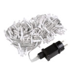 85841 Διακοσμητική Γιρλάντα 33 Μέτρα με Controller 8 Προγραμμάτων Εναλλαγών Φωτισμού - Επεκτεινόμενη 300 LED 3.6W AC 230V με Διάφανο Καλώδιο & Πρίζα Schuko Αδιάβροχη IP44 RGB Μ33m - Image 3