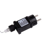 85846 Διακοσμητική Γιρλάντα 32 Μέτρα με Controller 8 Προγραμμάτων Εναλλαγών Φωτισμού - 300 LED 3.6W AC 230V με Χάλκινο Καλώδιο & Πρίζα Schuko Αδιάβροχη IP44 Ψυχρό Λευκό 6000K Μ32m - Image 4