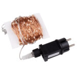 85847 Διακοσμητική Γιρλάντα 32 Μέτρα με Controller 8 Προγραμμάτων Εναλλαγών Φωτισμού - 300 LED 3.6W AC 230V με Χάλκινο Καλώδιο & Πρίζα Schuko Αδιάβροχη IP44 RGB Μ32m - Image 3