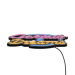 GloboStar® 85850 Φωτιστικό Ταμπέλα Φωτεινή Επιγραφή NEON LED Σήμανσης COCKTAILS & DREAMS 30W AC 230V με Διακόπτη On/Off Ροζ - Γαλάζιο - Κίτρινο - Image 4