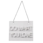 GloboStar® 85852 Φωτιστικό Ταμπέλα Φωτεινή Επιγραφή NEON LED Σήμανσης DO WHAT YOU LOVE 30W AC 230V με Διακόπτη On/Off Ροζ - Image 3