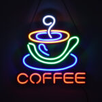 GloboStar® 85855 Φωτιστικό Ταμπέλα Φωτεινή Επιγραφή NEON LED Σήμανσης COFFEE 30W AC 230V με Διακόπτη On/Off Λευκό - Γαλάζιο - Κίτρινο - Πράσινο - Κόκκινο - Image 5