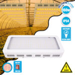 GloboStar® 85953 Grow Light Hydro Full Spectrum LED Φωτιστικό Ανάπτυξης Φυτών Υδροπονικού Θερμοκηπίου SMD 2835 160W 160° AC230V IP54 Εσωτερικού Χώρου για Κάλυψη Επιφάνειας 3m x 3m Πλήρους Φάσματος Φωτισμού
