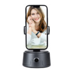 GloboStar® 86005 Following Face Auto Tracking Live Steaming Mobile Stand - Βάση Κινητού με Ανιχνευτή Κίνησης & Βάση για Τρίποδο - Μαύρο - Image 3