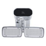 GloboStar® 86043 Προβολέας LED SMD 24W 2160lm με IP Camera 1080P 2MP WiFi 150° Μοιρών - AC 230V - με Αισθητήρα Ημέρας-Νύχτας & Ρύθμιση Χρόνου Ανάμματος - Αδιάβροχος IP66 Ψυχρό Λευκό 6000K - Ασημί - Image 6