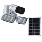 GloboStar® 86045 Αυτόνομος Ηλιακός Προβολέας LED SMD 24W 1200lm με IP Camera 1080P 2MP 4G SIM CARD WiFi 150° Ενσωματωμένη Μπαταρία 3200mAh Φωτοβολταϊκό Πάνελ Αισθητήρα Ημέρας-Νύχτας & Ρύθμιση Χρόνου Ανάμματος Αδιάβροχος IP66 Ψυχρό Λευκό 6000K - Ασημί - Image 3