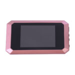 GloboStar® 86064 Επαναφορτιζόμενη Ψηφιακή Έξυπνη Camera Εξώπορτας 90° Μοιρών με Έγχρωμη Οθόνη 4.1" Inches - USB - Νυχτερινή Όραση με LED IR - Κουδούνι - Ροζ - Image 4