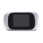 GloboStar® 86067 Επαναφορτιζόμενη Ψηφιακή Έξυπνη Camera Εξώπορτας 90° Μοιρών με Έγχρωμη Οθόνη 2.8" Inches - USB - Νυχτερινή Όραση με LED IR - Κουδούνι - Ασημί - Image 4