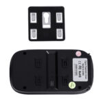 GloboStar® 86067 Επαναφορτιζόμενη Ψηφιακή Έξυπνη Camera Εξώπορτας 90° Μοιρών με Έγχρωμη Οθόνη 2.8" Inches - USB - Νυχτερινή Όραση με LED IR - Κουδούνι - Ασημί - Image 6