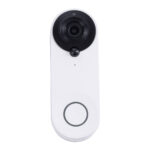 GloboStar® 86074 Ολοκληρωμένο Έξυπνο Σύστημα Ματάκι Θεατή & Κουδούνι Σπιτιού για Εξώπορτες - 1 x Κάμερα 1.0MP 1080P - Θέαση 166° με Νυχτερινή Λήψη, PIR Αισθητήρα Κίνησης & Ομιλία/Ήχος Διπλής Κατεύθυνσης - Εφαρμογή APP σε Android & iOS - Επαναφορτιζόμενη Μπαταρία Λιθίου 2500mAh - PAL/NTSC Signal - DC 5V - Λευκό & Μαύρο - Μ5 x Π4 x Υ3.8cm - 2 Χρόνια Εγγύηση - Image 4