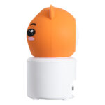 GloboStar® 86081 Επιτραπέζια Κάμερα WiFi HD 1080P 350° Διπλή Κατέυθυνση Ομιλίας & Ανιχνευτή Κίνησης - Απομακρυσμένος Έλεγχος Body Auto Tracking IP20 - Πορτοκαλί Λευκό - Φ8 x Υ13cm - 2 Χρόνια Εγγύηση - Image 5
