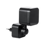GloboStar® 86082 Επιτοίχια Κάμερα Πρίζας WiFi HD 1080P 350° Διπλή Κατέυθυνση Ομιλίας & Ανιχνευτή Κίνησης - Απομακρυσμένος Έλεγχος IP20 - Μαύρο - Μ6 x Π5.5 x Υ16cm - 2 Χρόνια Εγγύηση - Image 4