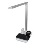 GLOBOSTAR® ONO 86101 Μοντέρνο Επιτραπέζιο Φωτιστικό Γραφείου με Ασύρματη Φόρτιση 10W 2A LED 5W 1000lm 90° DC 5V με USB-C IP20 Φυσικό Λευκό 4500K - Sanan SMD Chip - Λευκό - Μ33 x Π14 x Υ63cm - 2 Χρόνια Εγγύηση - Image 4