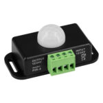GLOBOSTAR® SENSORE 70743 Ανιχνευτής PIR / Αισθητήρας Κίνησης 180° DC 12-24V 6A 144W Max IP20 - Μ7.6 x Π4.5 x Υ3.3cm - 2 Χρόνια Εγγύηση - Image 2