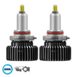 GloboStar® 82069 HB3 9005 360° Line Extreme KIT Βασικού Φωτισμού Αυτοκινήτου & Φορτηγού 3rd Generation Can-Bus Extreme Truck Series LED CREE CXB COB 120W 16800lm DC 9-32V Αδιάβροχο IP66 Ψυχρό Λευκό 6000K - Image 2