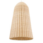 GLOBOSTAR® FAROL 01746 Boho Κρεμαστό Φωτιστικό Οροφής με Ντουί 1 x E27 AC 220-240V IP20 - Μπεζ - Μ60 x Π60 x Y100cm - Image 2