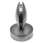 GLOBOSTAR® ZERODA 93066 Μοντέρνο Φωτιστικό Τοίχου - Απλίκα LED 9W 1440lm 1° AC 220-240V IP44 Ψυχρό Λευκό 6000K - CREE XPE Chip & TÜV SÜD Driver - Ασημί - Μ12 x Π11 x Υ17cm - 5 Χρόνια Εγγύηση - Image 3