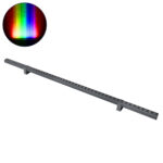 GLOBOSTAR® WASHERSTELLAR 90577 Μπάρα Φωτισμού Wall Washer LED 12W 1020lm 30° DC 24V Αδιάβροχο IP67 Πολύχρωμο RGBW Dimmable DMX512 - Bridgelux SMD Chip - Γκρι Ανθρακί - Μ100 x Π3.2 x Υ3cm - 3 Χρόνια Εγγύηση - Image 2