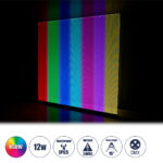 GloboStar® WASHER-PLEXI 90499 Μπάρα Φωτισμού Wall Washer LED 12W 1020lm 15° DC 24V Αδιάβροχο IP65 με Plexiglass Μοριακού Φωτισμού Μ100 x Π3.3 x Υ100cm Πολύχρωμο RGBW DMX512 - Γκρι Ανθρακί - 3 Χρόνια Εγγύηση - Image 2