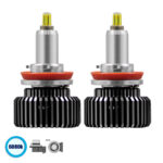GloboStar® 82068 H16 360° Line Extreme KIT Βασικού Φωτισμού Αυτοκινήτου & Φορτηγού 3rd Generation Can-Bus Extreme Truck Series LED CREE CXB COB 120W 16800lm DC 9-32V Αδιάβροχο IP66 Ψυχρό Λευκό 6000K - Image 2