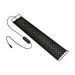 GLOBOSTAR® AQUARIUS 79680 Φωτιστικό Ενυδρείου με Ενσωματωμένο Χειριστήριο LED 19W 950lm 120° AC 220-240V Αδιάβροχο IP44 Πολύχρωμο RGBW Dimmable - Sanan SMD Chip - Μαύρο - Μ60 x Π11 x Υ3cm - 2 Χρόνια Εγγύηση - Image 2