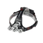 GloboStar® 79057 Φακός Κεφαλής Επαναφορτιζόμενος LED CREE XML2-T6 Chip 30 Watt 3000lm με 2 x 18650 Μπαταρίες 6000mAh Ψυχρό Λευκό 6000K - Image 2