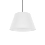 GLOBOSTAR® TRIANGLE 204-0089 Μοντέρνο Κρεμαστό Φωτιστικό Οροφής με Ντουί 1 x E27 AC 220-240V IP20 - Λευκό - Μ35 x Π35 x Υ24cm - Image 2