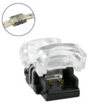 GLOBOSTAR® STRIPCON 70715 Ταχυσύνδεσμος για Μονόχρωμη Ταινία LED 8mm σε 8mm Αδιάβροχο IP65 - Διάφανο - Μ1.3 x Π1.9 x Υ0.8cm - Image 2