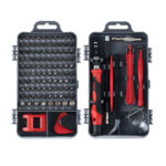 GLOBOSTAR® ELEKIT 79999 Ολοκληρωμένο Mini DIY ΚΙΤ με 115 Μικροεργαλεία σε 1 Βαλιτσάκι για Επισκευές Κινητών Τηλεφώνων, Laptop, Οπτικών & κλπ Μικροεπισκευών - Image 2