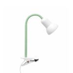 GLOBOSTAR® TAVOLO 204-0153 Παιδικό Επιτραπέζιο Φωτιστικό Πορτατίφ με Ντουί 1 x E14 AC 220-240V IP20 - Πράσινο & Λευκό - Μ11 x Π9 x Υ35cm - Image 2