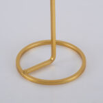GloboStar® EVELYN 35107 Κηροπήγιο Μεταλλικό Χρυσό Φ9.5 x Υ23.5cm - Image 3