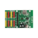 GLOBOSTAR® CARD-FK-8F3 90092 Κάρτα Εικόνας για Πολύχρωμες RGB LED Κυλιόμενες Ψηφιακές Επιγραφές/Οθόνες DC 5V IP20 - 768x64/384x128 Pixels - Μ9.5 x Π6.2 x Υ1.6cm - 2 Χρόνια Εγγύηση - Image 4