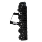 GLOBOSTAR® GOLIATH 90104 Προβολέας για Γήπεδα Tennis & Ποδοσφαίρου 5x5 LED 500W 75000lm 75°x135° SDCM<5 Fish Eye Lens AC 220-240V Αδιάβροχο IP65 IK08 Φυσικό Λευκό 5000K - Lumileds SMD Chip & Mean Well Driver - Μαύρο Ματ - Μ62 x Π22 x Υ45cm - 5 Χρόνια Εγγύηση - Image 5