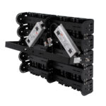 GLOBOSTAR® GOLIATH 90104 Προβολέας για Γήπεδα Tennis & Ποδοσφαίρου 5x5 LED 500W 75000lm 75°x135° SDCM<5 Fish Eye Lens AC 220-240V Αδιάβροχο IP65 IK08 Φυσικό Λευκό 5000K - Lumileds SMD Chip & Mean Well Driver - Μαύρο Ματ - Μ62 x Π22 x Υ45cm - 5 Χρόνια Εγγύηση - Image 6