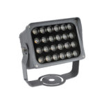 GLOBOSTAR® FLOODXENA 90127 Προβολέας Σποτ Wall Washer LED 24W 2520lm 10° AC 220-240V Αδιάβροχο IP65 Ultra Θερμό Λευκό 2200K - Bridgelux SMD Chip - Γκρι Ανθρακί - Μ18 x Π13.5 x Υ18cm - 3 Χρόνια Εγγύηση - Image 2