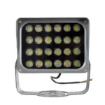 GLOBOSTAR® FLOODXENA 90130 Προβολέας Σποτ Wall Washer LED 24W 2880lm 10° AC 220-240V Αδιάβροχο IP65 Ψυχρό Λευκό 6000K - Bridgelux SMD Chip - Γκρι Ανθρακί - Μ18 x Π13.5 x Υ18cm - 3 Χρόνια Εγγύηση - Image 5