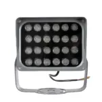 GLOBOSTAR® FLOODXENA 90132 Προβολέας Σποτ Wall Washer LED 24W 2040lm 10° AC 220-240V Αδιάβροχο IP65 Φούξια - Bridgelux SMD Chip - Γκρι Ανθρακί - Μ18 x Π13.5 x Υ18cm - 3 Χρόνια Εγγύηση - Image 5