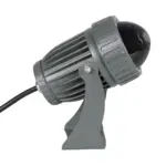 GLOBOSTAR® SPOTFENIA 90135 Αρχιτεκτονικό Σποτ Φωτισμου LED 10W 1100lm 5° DC 24V Αδιάβροχο IP65 Θερμό Λευκό 2700K Dimmable - Bridgelux COB Chip - Γκρι Ανθρακί - Μ7 x Π7 x Υ15.5cm - 3 Χρόνια Εγγύηση - Image 3