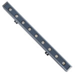 GLOBOSTAR® WASHERMARGO 90174 Μπάρα Φωτισμού Wall Washer LED 9W 1080lm 30° DC 24V Αδιάβροχο IP65 Ψυχρό Λευκό 6000K Dimmable - Bridgelux SMD Chip - Γκρι Ανθρακί - Μ50 x Π4 x Υ5cm - 3 Χρόνια Εγγύηση - Image 3