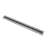GLOBOSTAR® UNDERGROUNDREMVI 90195 Χωνευτή Μπάρα Φωτισμού Wall Washer LED 24W 2040lm 10° DC 24V Αδιάβροχο IP68 Πολύχρωμο RGBW Dimmable DMX512 - Bridgelux SMD Chip - Ανοξείδωτο Ατσάλι SS316 - Μ100 x Π9 x Υ7.2cm / Q98.2 x 7.6cm - 3 Χρόνια Εγγύηση - Image 3