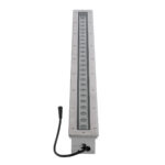 GloboStar® UNDERGROUND-PASSAGGIO 90197 Χωνευτό Φωτιστικό Wall Washer Δαπέδου LED 24W 2040lm 10° DC 24V Αδιάβροχο IP68 με Ρυθμιζόμενη Γωνία Φωτισμού L108 x W9 x H7.5cm RGBW DMX512 - Ανοξείδωτο Ατσάλι - 3 Years Warranty - Image 4
