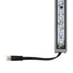 GLOBOSTAR® DIGIBAR 90210 Ψηφιακή Pixel Addressable Facade Μπάρα LED 12W 600lm 45° DC 24V Αδιάβροχο IP65 8 x Pixel Πολύχρωμο RGB Dimmable DMX512 SPI/TTL Protocol IC UCS512C0 - Bridgelux SMD Chip - Γκρι Ανθρακί - Μ100 x Π3.2 x Υ3cm - 3 Χρόνια Εγγύηση - Image 3