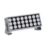 GLOBOSTAR® FLOODZENA 90219 Προβολέας Σποτ Wall Washer LED 60W 5400lm 3° DC 24V Αδιάβροχο IP65 Θερμό Λευκό 2700K Dimmable - CREE XPE Chip - Γκρι Ανθρακί Μ37 x Π9 x Υ26.5cm - 3 Χρόνια Εγγύηση - Image 3