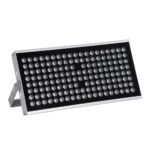 GloboStar® FLOOD-TENA 90223 Προβολέας Wall Washer για Φωτισμό Κτιρίων LED 150W 13500lm 10° AC 220-240V Αδιάβροχο IP65 L43.5 x W15.5 x H18cm Θερμό Λευκό 2700K - Ασημί - 3 Years Warranty - Image 3